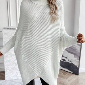 Elegant White Women's Sweater